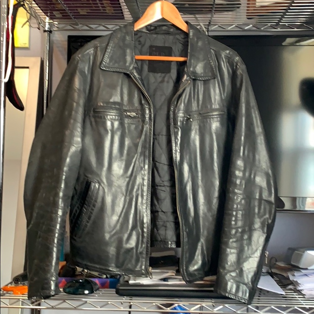 Leather jacket
